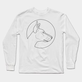 Doberman dog Long Sleeve T-Shirt